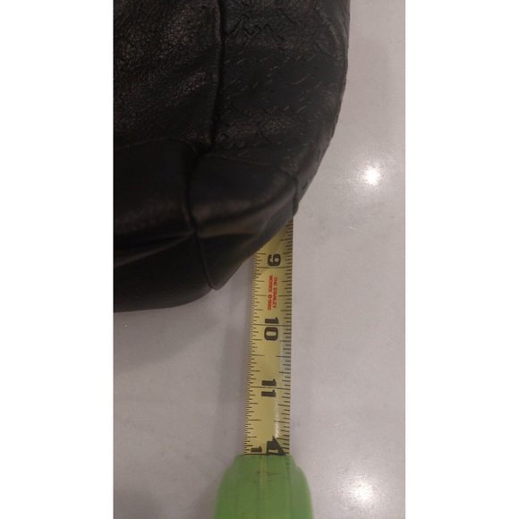 Tommy Hilfiger Black Handbag Shopper Tote Purse Logo - Picture 13 of 15